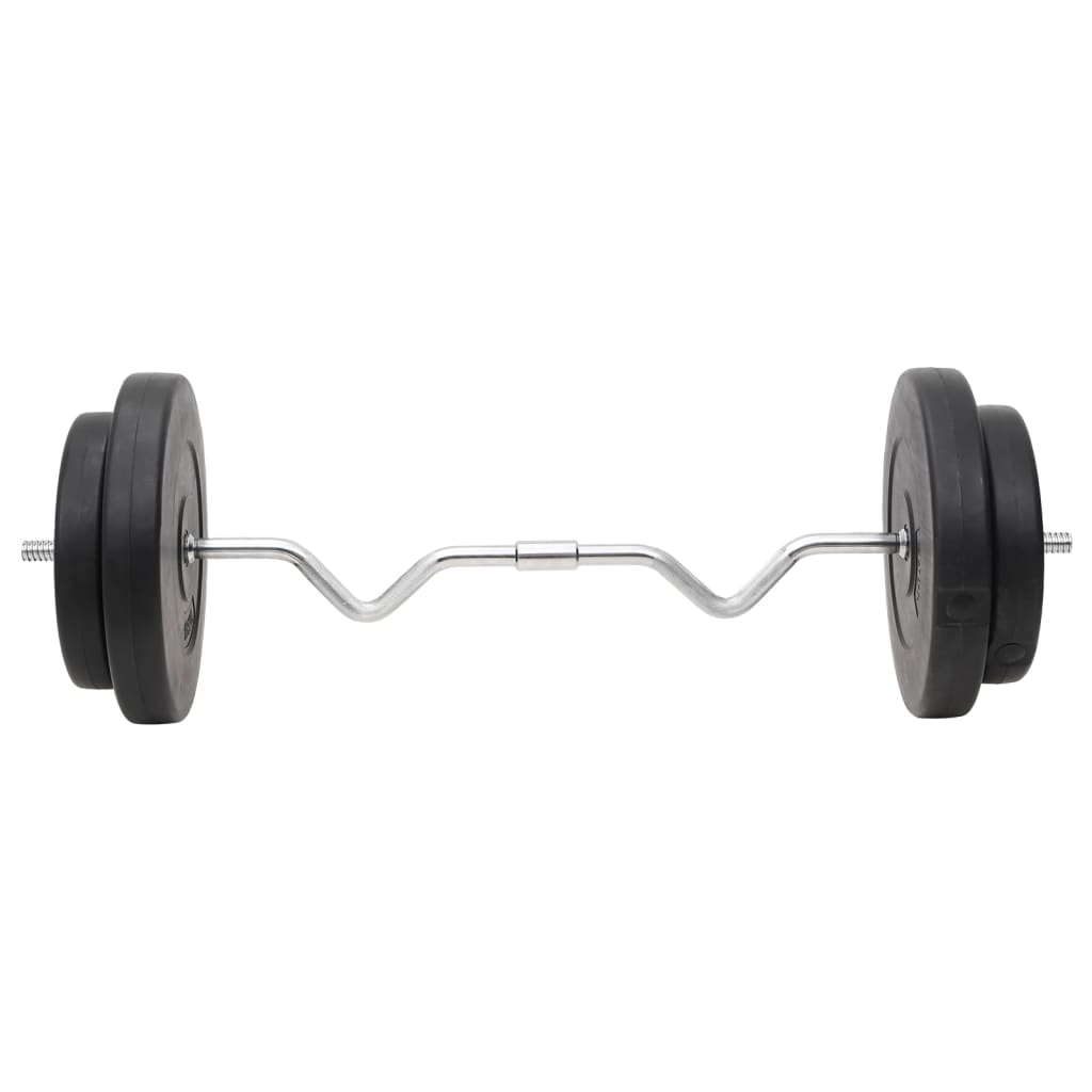 Vidaxl Halkerset con pesi 120 kg