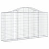 Cestas Vidaxl Schans 4 st 200x30x100 120 cm de hierro