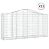 Vidaxl Schans Cestini 11 Stated 200x50x100 120 cm Iron