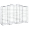 Vidaxl Schans Cestini 3 Staulated 200x50x120 140 cm Iron