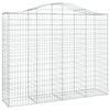 Vidaxl Schans Cestini 3 Staulated 200x50x160 180 cm Iron