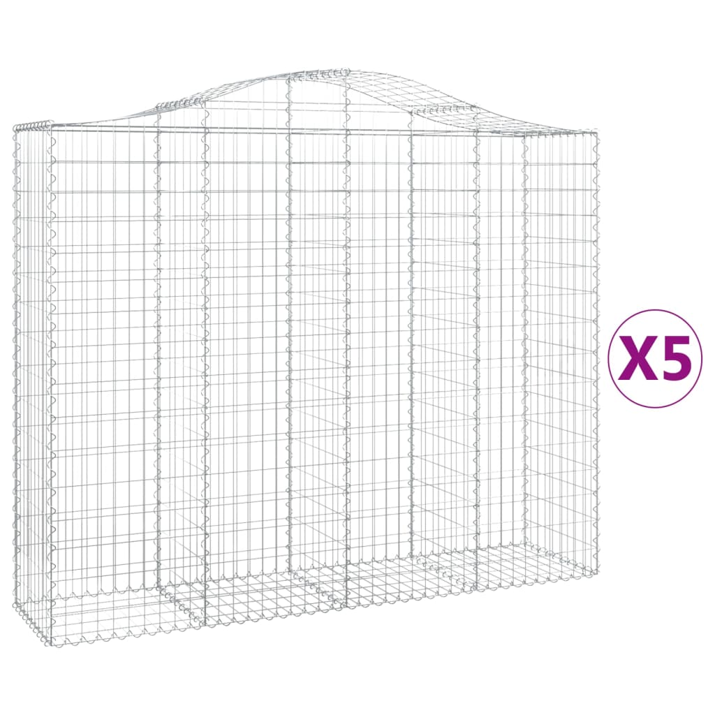Vidaxl Schans Cesti 5 a volta a volta 200x50x160 da 180 cm