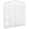 Vidaxl Schans Cestini 3 Stault 200x50x220 240 cm Iron