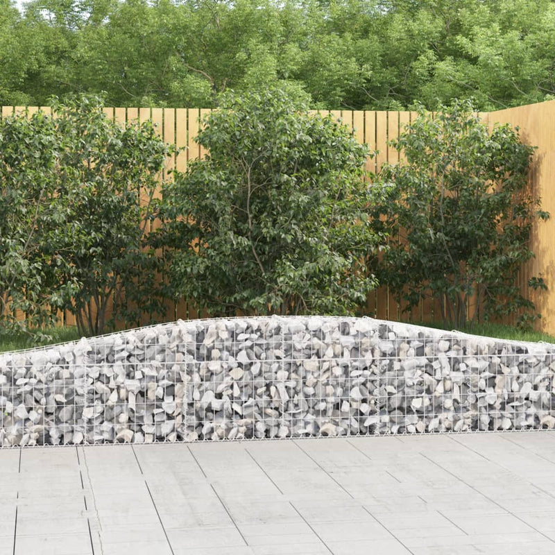 Cestas Vidaxl Schans 9 st 400x30x40 60 cm de hierro