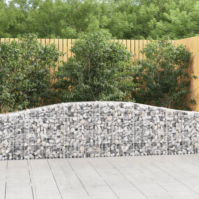 Vidaxl Schans Cestini 5 a volta 400x30x60 80 cm