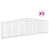 Cestas Vidaxl Schans 5 st 400x30x100 120 cm de hierro