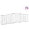 Cestas Vidaxl Schans 5 st 400x50x100 120 cm de hierro