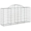 Cestas Vidaxl Schans 10 st 200x50x100 120 cm de hierro