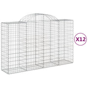 Vidaxl Schans Cestini 12 Stault 200x50x120 140 cm Iron - afbeelding 2