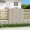 Cestas Vidaxl Schans 2 st 200x50x220 240 cm de hierro