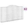 Vidaxl Schans Cesti 2 a volta 300x30x160 da 180 cm