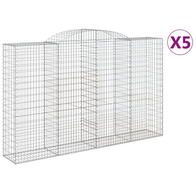 Vidaxl Schans Cesti 5 a volta 300x50x180 200 cm
