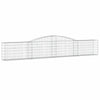 Vidaxl Schans Cesti 3 a volta 400x30x60 80 cm