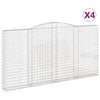Vidaxl Schans Cestini 4 Stated 400x30x200 220 cm