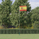 Flag Vidaxl con flagpole Spagna 5,55 m Aluminio
