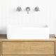 Vidaxl Washbasin 48x37x13 Cerámica rectangular blanco