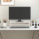 VidaXL soporte para monitor 50x24x16 cm madera maciza de pino blanco