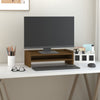 Il monitor Vidaxl stabilisce 50x24x16 cm di pino solido marrone