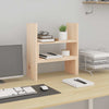 Vidaxl Monitor Stand (39-72) x17x43 cm Pino solido