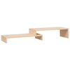 Vidaxl monitorstandaard (52-101)x22x14 cm massief grenenhout