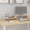 Vidaxl monitorstandaard (52-101)x22x14 cm massief grenenhout