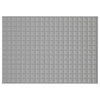 VIDAXL Coperta debole 138x200 cm 6 kg di tessuto grigio