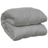 Vidaxl Weakage Manta 150x200 cm 7 kg de tela gris