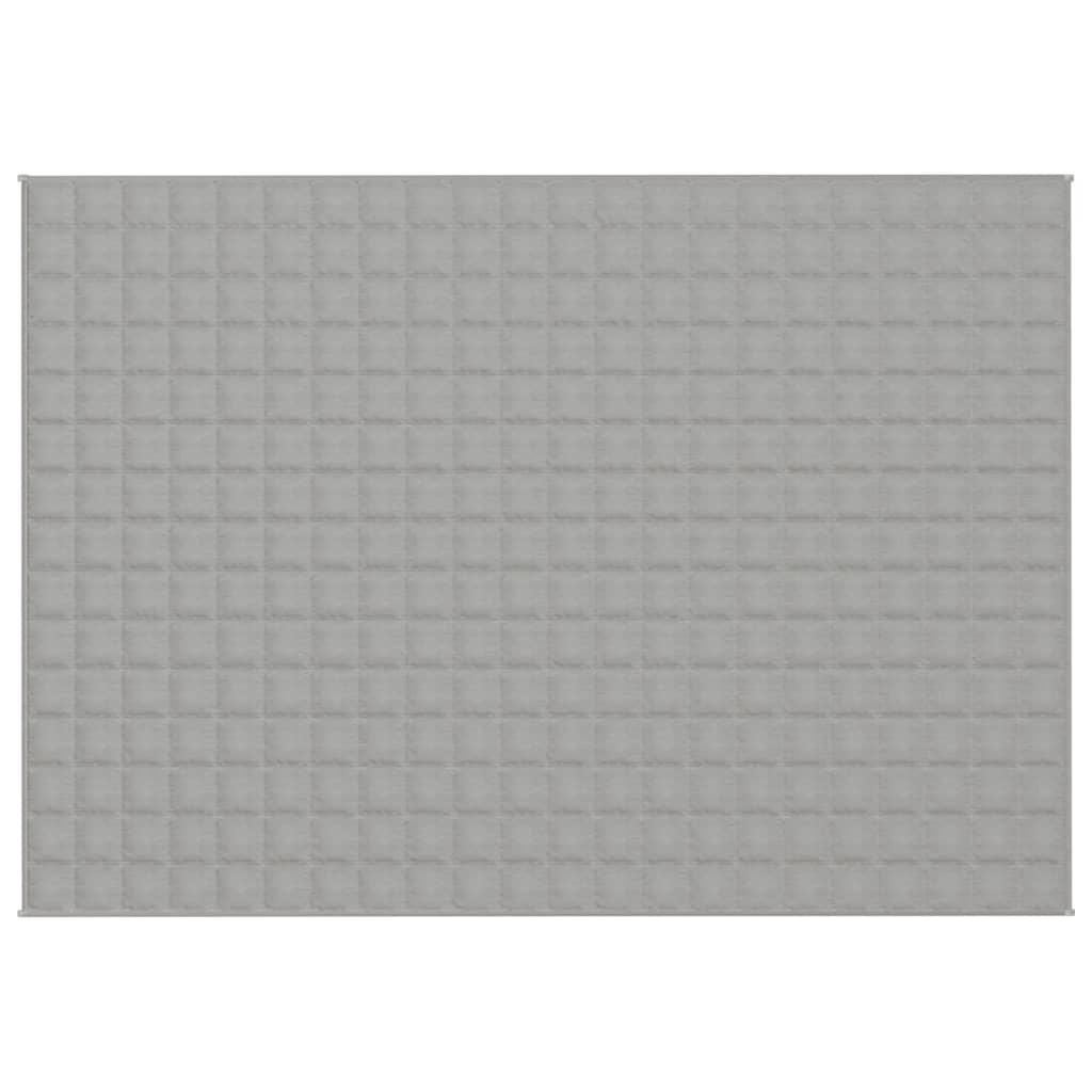 VIDAXL BOVESCA DELL'ESTRAGGIO 155x220 cm 11 kg Fassoso grigio