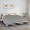 Manta de débil Vidaxl 235x290 cm 11 kg de tela gris