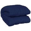 VIDAXL Coperta debole 150x200 cm 11 kg di tessuto blu