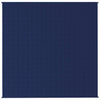 VIDAXL Coperta debole 200x200 cm 13 kg di tessuto blu
