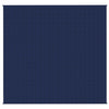 Vidaxl verzwaringsdeken 220x235 cm 11 kg stof blauw