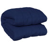 VIDAXL Coperta debole 220x235 cm 15 kg di tessuto blu