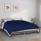 VIDAXL Coperta debole 220x260 cm 11 kg di tessuto blu