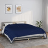 VIDAXL Coperta debole 220x260 cm 15 kg di tessuto blu