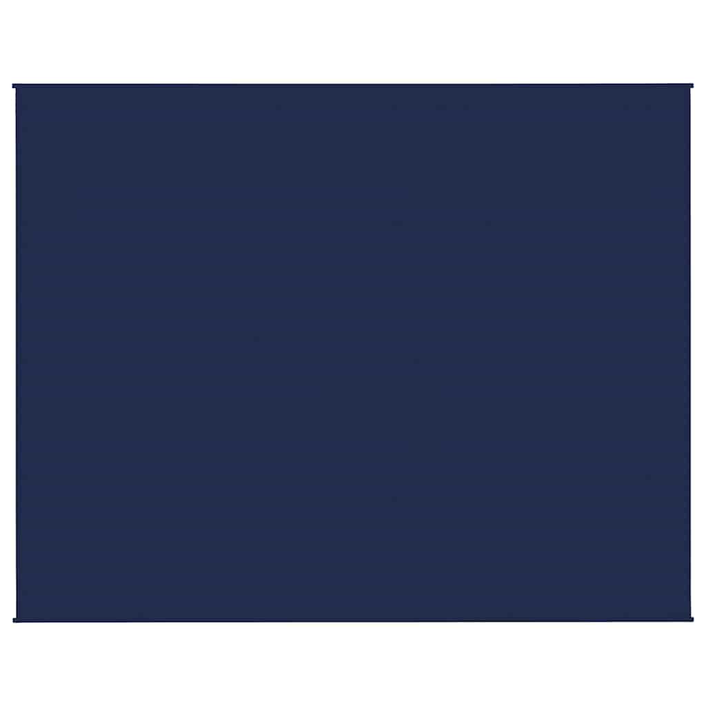 VIDAXL Coperta debole 235x290 cm 11 kg di tessuto blu