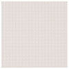 VIDAXL Coperta debole 200x200 cm 9 kg di crema leggera in tessuto