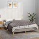 VIDAXL Coperta debole 150x200 cm 11 kg di tessuto grigio
