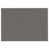 Vidaxl Weakage Manta 155x220 cm 7 kg de tela gris