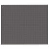 VIDAXL Coperta debole 220x260 cm 15 kg di tessuto grigio