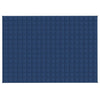 VIDAXL Coperta debole 138x200 cm 10 kg di tessuto blu