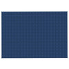 VIDAXL Coperta debole 155x220 cm 7 kg di tessuto blu