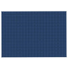 VIDAXL Coperta debole 155x220 cm 11 kg di tessuto blu