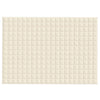 VIDAXL Coperta debole 138x200 cm 10 kg Crema leggera in tessuto