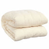 VIDAXL Coperta debole 220x260 cm 15 kg Crema leggera in tessuto