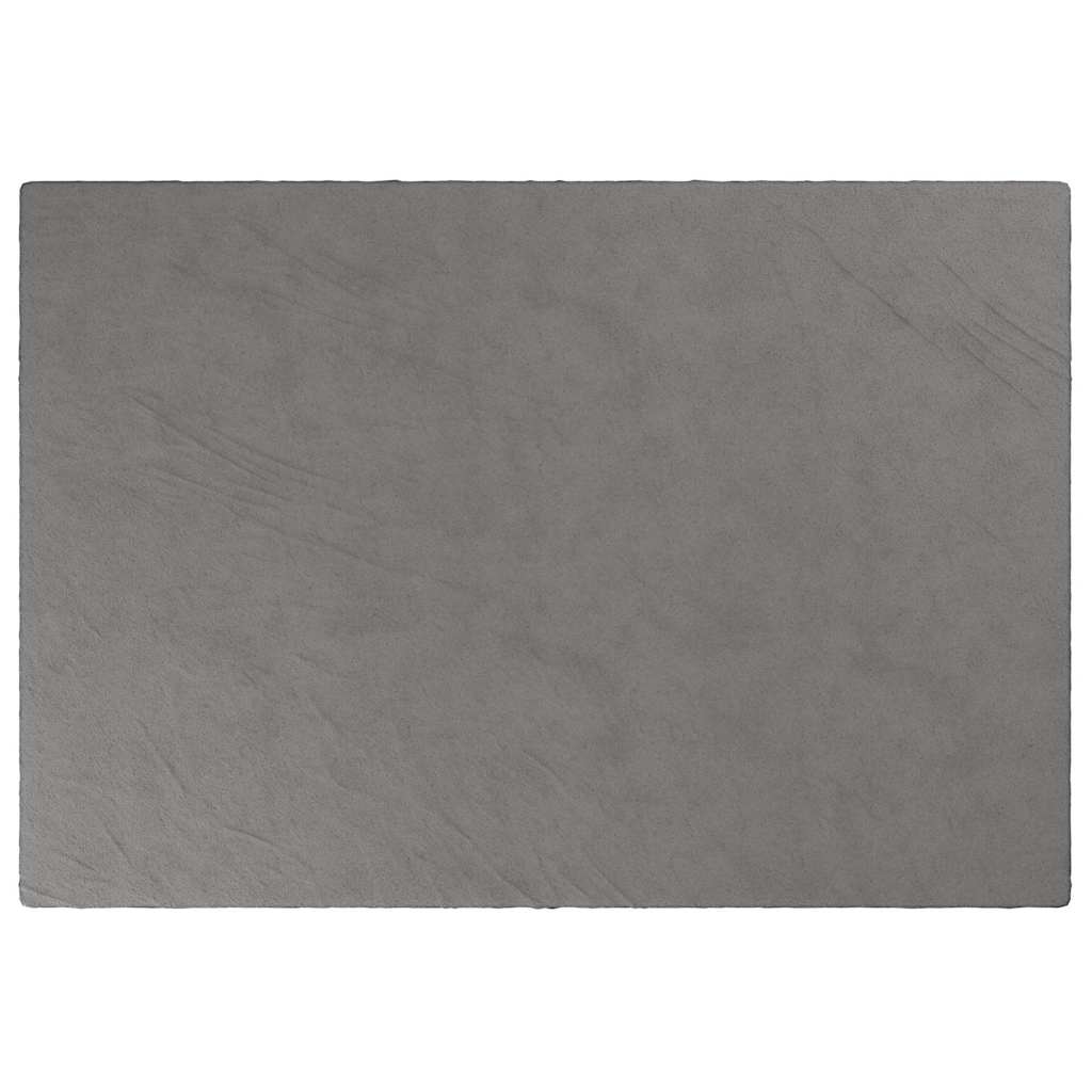 VIDAXL Coperta debole con copertura 138x200 cm 6 kg di tessuto grigio