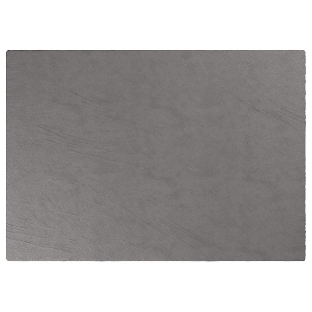 VIDAXL Coperta debole con copertina 155x220 cm 11 kg di tessuto grigio