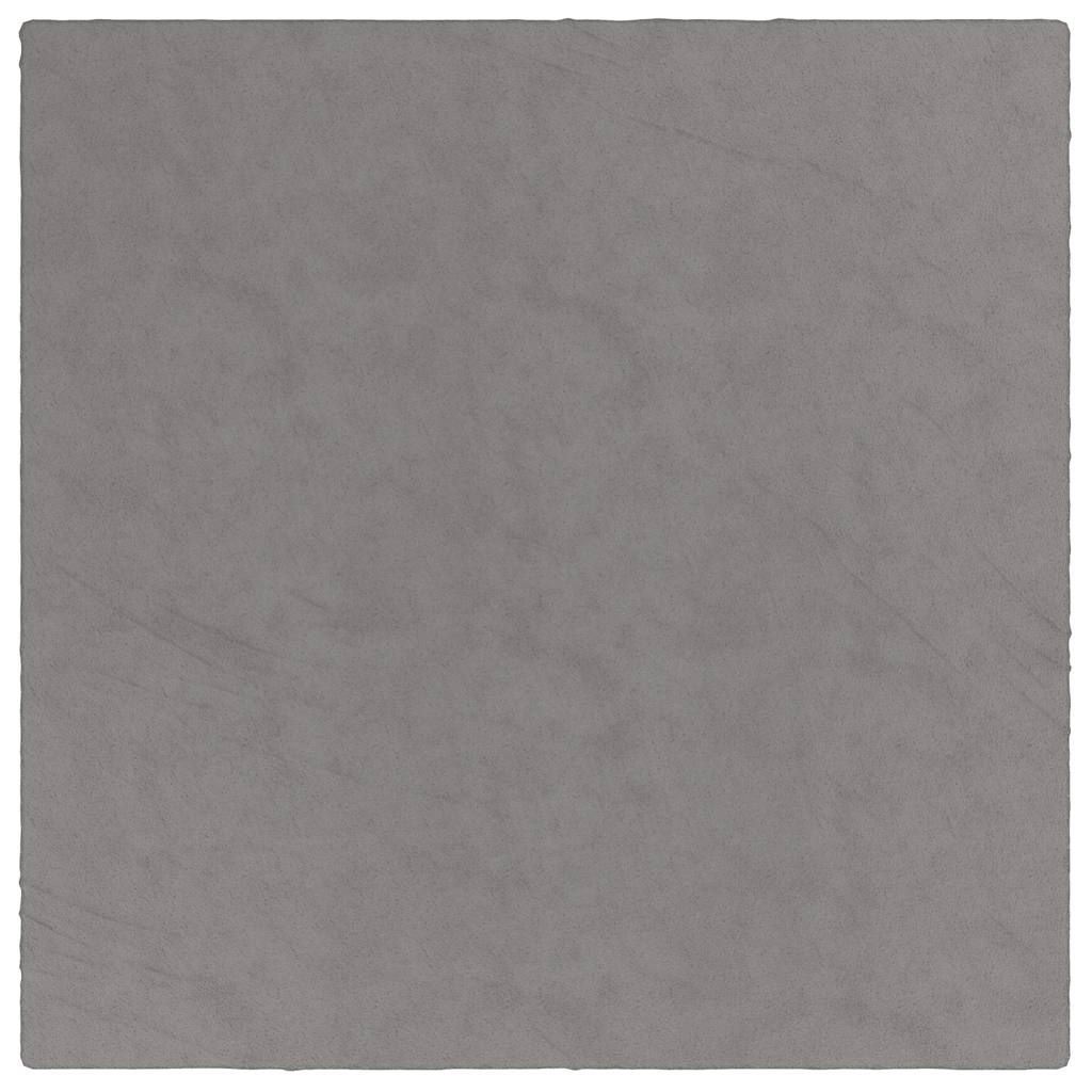 VIDAXL Coperta debole con copertura 200x200 cm 9 kg di tessuto grigio