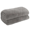 VIDAXL Coperta debole con copertura 200x225 cm 9 kg di tessuto grigio
