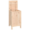 Cesto para la ropa vidaxx 44x44x76 cm madera maciza de pino